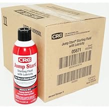 CRC 05671-12PK سائل بدء التشغيل مع مادة التشحيم، 11 أونصة سائلة، عبوة من 12 قطعة