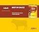 JosiDog Beef in Sauce (12 x 415 g) | Adult | Premium Nassfutter für ausgewachsene Hunde | mit Rind in Sauce mit Vitamin D3 & E | Powered by JOSERA | Hundefutter nass | Alleinfutter | 12er Pack