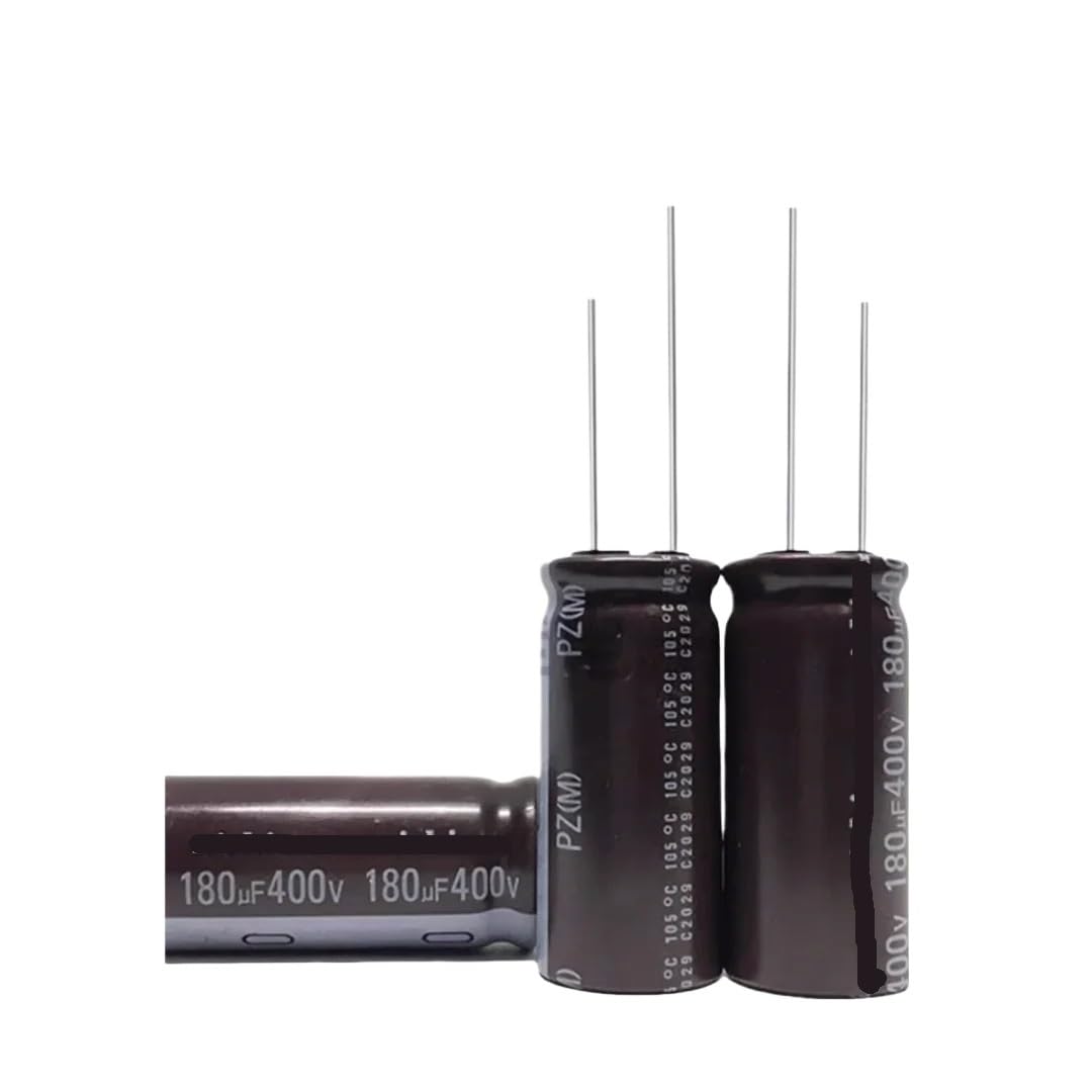 AARTERZZA 5pcs 400V 180UF Capacitor Electrolytic Capacitor 18x45mm