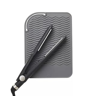 Urdhvamurti ( Only Silicone Mate ) Silicone Heat Resistant Mat for Curling Tongs, Heat Proof Mat for Hair Straighteners, Hair Straightener Holder Mat, Hair Styling Appliances Hot Hair Tools Heat Resistant Mat (Multi)