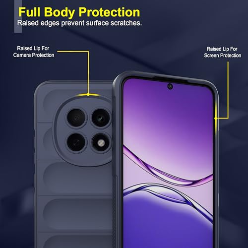 Image of Zapcase Back Case Cover for Oppo F29 Pro 5G | Compatible for Oppo F29 Pro 5G Back Cover | Liquid Silicon Magic Case with Camera Protection | Sapphire