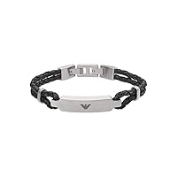 Emporio Armani Bracciale Da Uomo, Lunghezza Interna: 185 mm