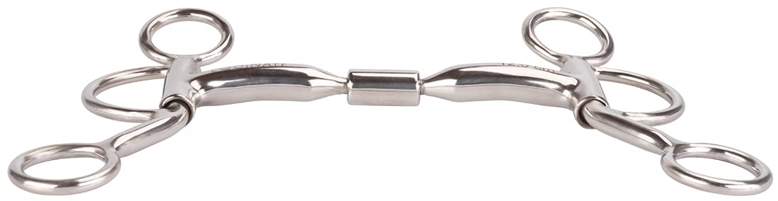 Equinate Morso western Billy Allen Bit con Shanks in acciaio inox, 11,5 cm
