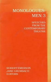Paperback Monologues, Men, 3: Speeches from the Contemporary Theatre Book