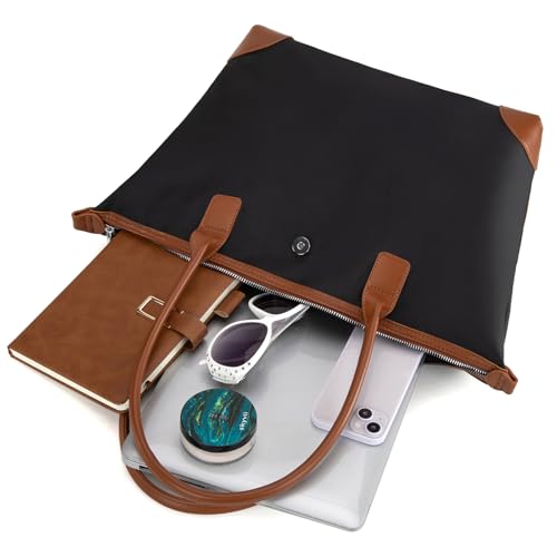 Bolso Tote de Nylon Milan Chiva para Mujer miniatura 6