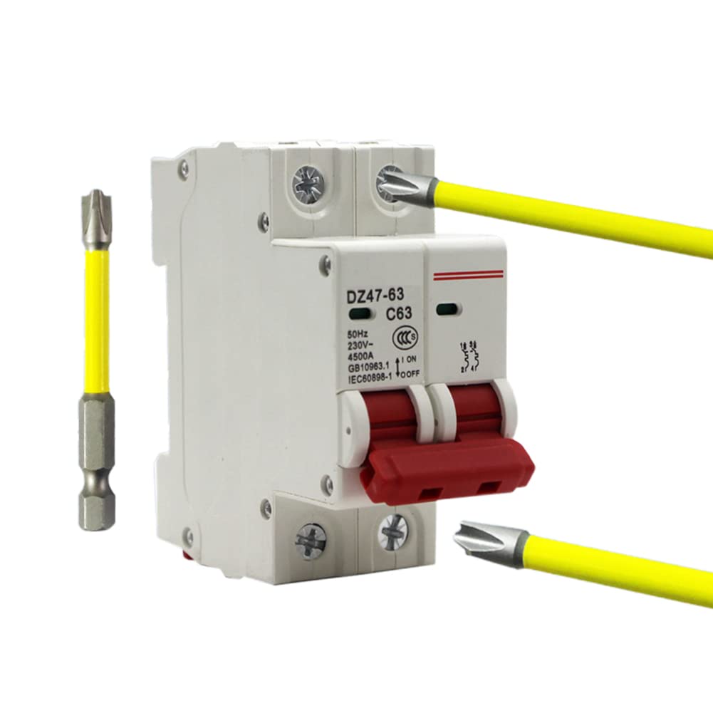 Zestaw bitów wkrętaków, 10/20 szt. 65mm 110mm magnetyczny specjalny wkrętak krzyżowy płaski dla elektryka FPH2-65mm (kolor: 65mm) (Color : 65mm+110mm)