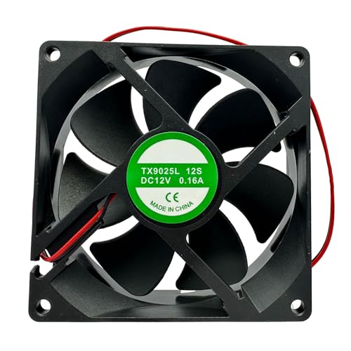 TX9025L12S TX9025L18S TX8025L12S 12V Wine Cabinet Constant Temperature Silent Cooling Fan (TX9025L12S【12V】 9CM【0.16A】)