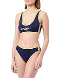 HAUTE PRESSION Damen T3011 CO2 Schwimmshirt-Set, Marine/Blanc/Jaune, 44
