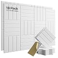 18 Pack Sound Proof Foam Panels for Walls, Self-Adhesive Acoustic Panels Sound Absorbing, 12" X 12" X 0.4" High Density Soundproof Wall Panels Tiles for Door, Ceiling, Home Office