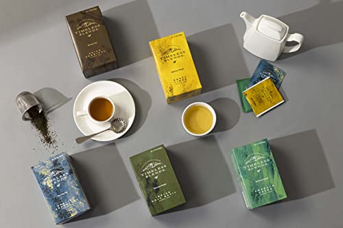 Image of Timeless Blends by The Hillcart Tales Spice Carnival Masala Chai Tea Bags 25+5 Pieces, Premium Black Masala Tea Leaves Wit Cinnamon, Cardamom and Clove, Refreshing Rich Aroma, 60 gms