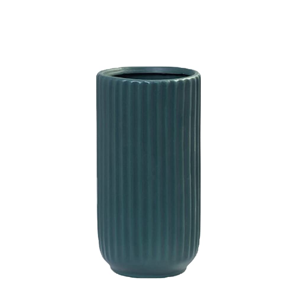 Koomuao Vaso Decorativo In Ceramica Effetto Marmo Bianco E Oro - Piccolo, Moderno Per Casa E Matrimoni