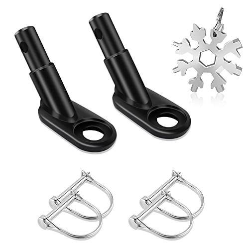 Acopladores de Remolque de Bicicleta,2 pcs Enganche de Remolque de Bicicleta,Accesorio de Conector d