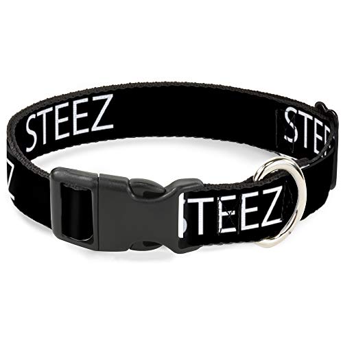 Collar de plástico con clip para paseos diarios de perros pequeños con cuello de 13-18" 2