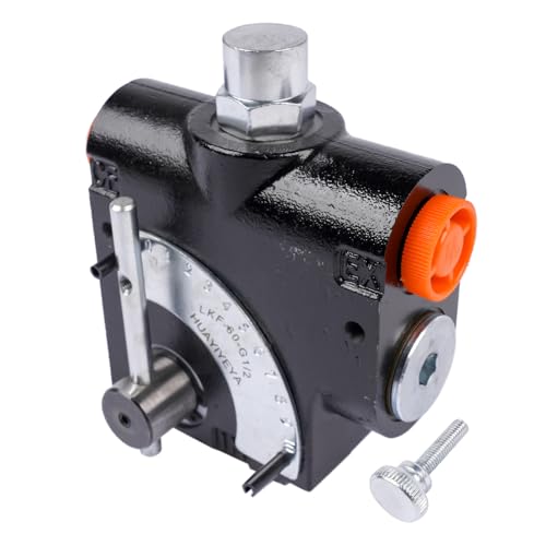 Válvula de flujo variable hidráulica de 30 GPM con alivio integrado para evitar sobrepresión 4