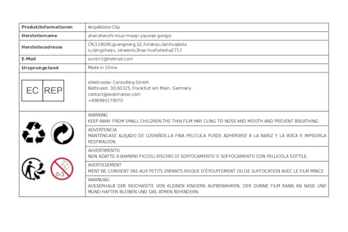 Amagogo Minhocas de pesca Bander Bloodworm Earthworm Clip Iscas de pesca Bandas Equipamento de pesca