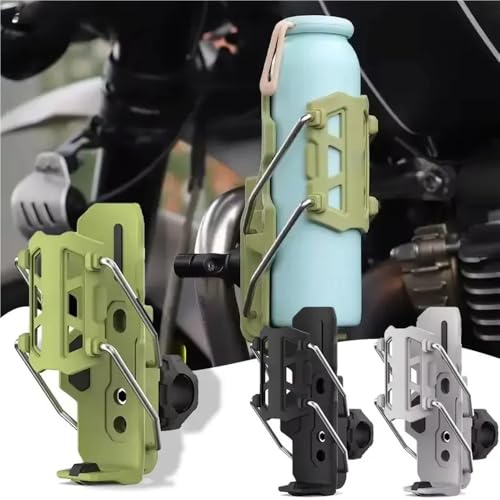Porte-bouteille moto réglable support boisson guidon sans perçage - 2
