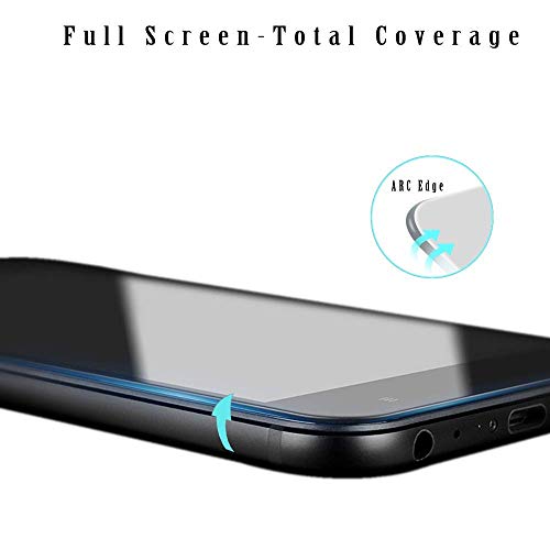 Image of Tempered Glass for Samsung Galaxy J6 - Full Edge to Edge Screen Protection for Samsung Galaxy J6 [Clear][2.5D Curved Edge][9H Hardness][HD Touch][Shatter Proof][Bubble Free Adhesive]