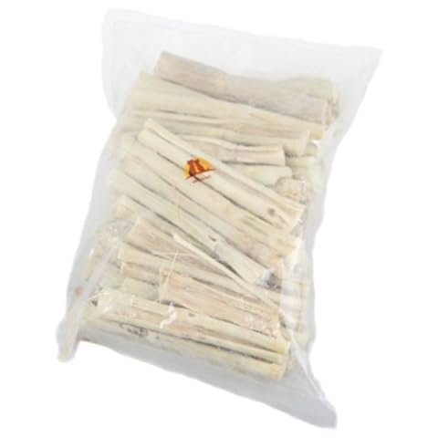 emours Natural Sweet Bamboo Sticks Teeth Chews for Rabbits Chinchilla Guinea Pigs Sugar Gerbils and More Small Pets (500g) Cover