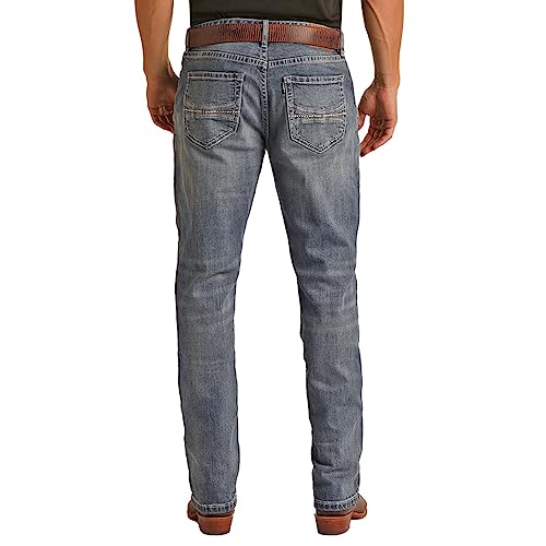 Rock & Roll Denim Hooey Reflex Double Barrel Stackable Bootcut Jase Jean
