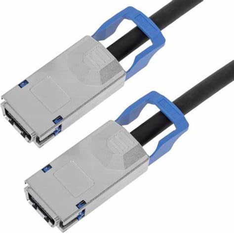 Câble Mini SAS SFF-8470 haut de gamme droit de 0,6 m pour contrôleur SAS