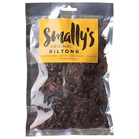 Smally's Original Biltong High Protein Snack Cover