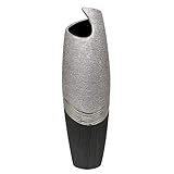 Die Vase ist eine exklusive Handarbeit und besticht durch eine ausgezeichnete Verarbeitung.