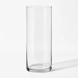 Vaso Tubo Vidro Transparente Cilindrico 14x50 Arranjo Flor