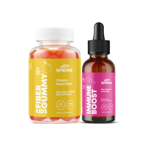 Joyspring Fiber Supplement Gummies For Regular Digestion And Immune System Booster Toddler Multivitamin Liquid #TOP6