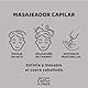 Beter - Kopfhaut-Massagebürste, Shampoo-Bürste, Silikon-Kopfhaut-Massagebürste für Peeling und Kopfmassage, ideal zum Peeling - Modell Coffee O’clock