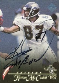 Autograph 120736 Jacksonville Jaguars 1997 Collectors Edge No. 75 Keenan Mccardell Autographed Football Card