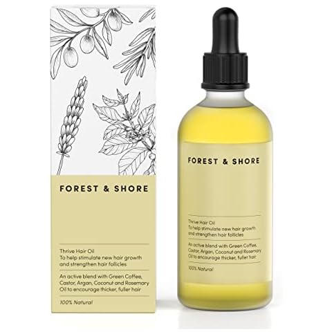 Natural Hair Growth Oil with Essential Oils Cover