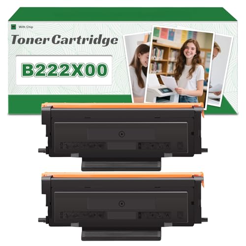 Toner B222X00 noir haute capacité compatible avec Lexmark MB2236adw et B2236DW pack de 2