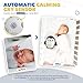 Bubzi Co Portable Penguin Baby Soother & Night Light Projector, Comforting Electronic Infant Toddler Sleep Aid with White Noise