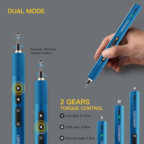 Image of Mini Electric Screwdriver Set,66 in 1 Small Electric Screw Driver Kit with Magnetic Bits,Precision Screwdrivers, Precision Cordless Repair Tool for Phone, Camera, Laptop, Watch