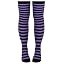 Black / Purple Stripes