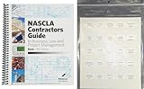 Book and Preprinted Tabs - NASCLA Contractors Guide to Business, Law and Project Management, Basic 14th Edition