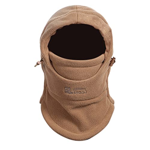 Image of TRIWONDER Kids Winter Hats Balaclava Ski Mask for Boys Girls Toddlers Windproof Adjustable Cold Weather Face Mask Neck Warmer
