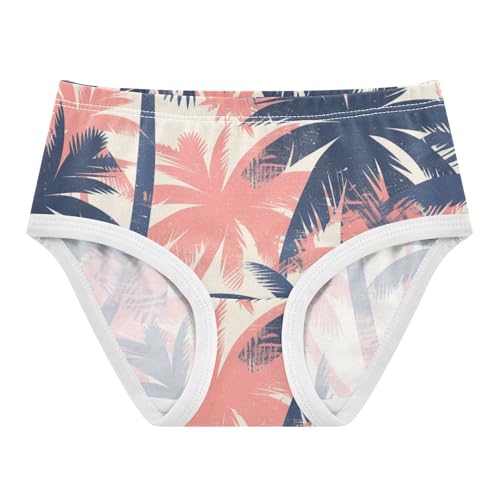 GuoChe Cotton Briefs Hipster Triangle Panties Organic Underwear for Girls in Sizes 2T,3T, 4T, 5T, 6Y and 8Y