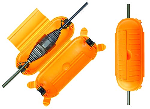 Rallonge jardin 25m cordon étanche 16A 3680W avec boîtier - 5