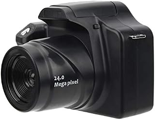 Goshyda Digital Camera, Portable 24MP 18X Zoom 3in LCD HD Screen SLR Camera, Builtin Flash Light, for Photo Shooting, Vlog, Video Recording, Recording the Wonderful Life(Standard Edition)