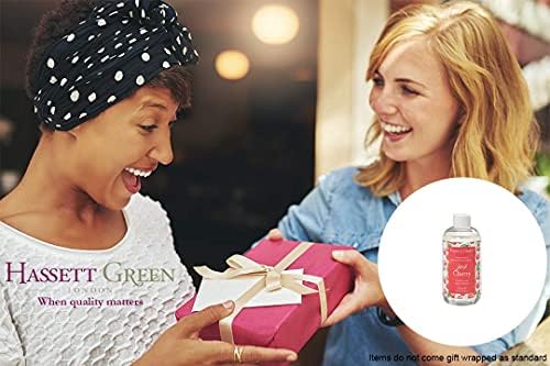 Hassett Green London - Just Cherry - Fragrance Oil Reed Diffuser Refill - Larger Size 250ml Bottle