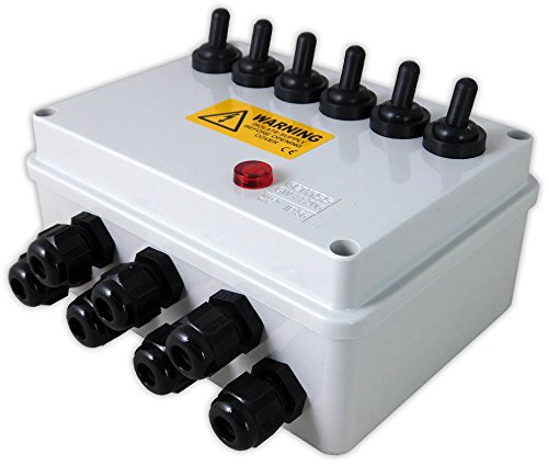 Aquacadabra 6-WAY POND GARDEN SWITCH BOX