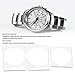 HURRISE Ceramic Watch Bezel Insert Double Sided Adhesive Tape 3pcs,Watch Bezel Ring Adhesive Professional
