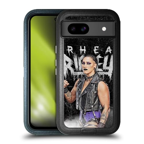 Coque Pixel 8a antichoc résistant aux chutes WWE Rhea Ripley pour éviter les bris