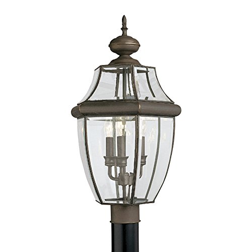 Best Cyber Deals 🔥 Sea Gull Lighting 8239-71 Lancaster Outdoor Post Lantern Outside Fixture, Three - Light, Antique Bronze 70% Off Discount Sea Gull Lighting 8239-71 Lancaster Outdoor Post Lantern Outside Fixture, Three - Light, Antique Bronze