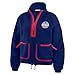WEAR by Erin Andrews Women's Royal New York Giants Polar Fleece Half-Zip Jacket