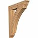 Ekena Millwork BKT06X36X40THR01SWR Thorton Traditional Smooth Bracket, 5.5" Width x 36" Depth x 40" Height, Western Red Cedar