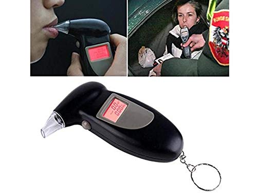 Ardentity Ethylotest Alcootest Electronique, Portable Numérique avec Ecran LCD d'Affichage, Alcotest Numerique homologué Haute Sensibilité avec 4 Embouchures, 1 Porte-clés – vue 5