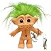 Cartoon Troll Doll Keychain, Good Luck Troll Key Holder, 10cm Anti-Lost Key Chain, Collectible Troll Doll Key Ring, Nostalgic Keychain For Collections, School Project Troll Doll Key Holder