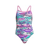 Funkita Badeanzug Mädchen ECO Single Strap (Palm Cove, 140)